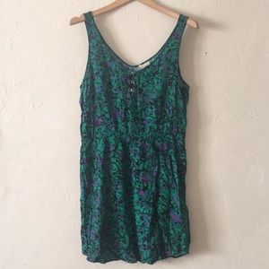 Nom de Plum x YAYA Elastic waist tank dress